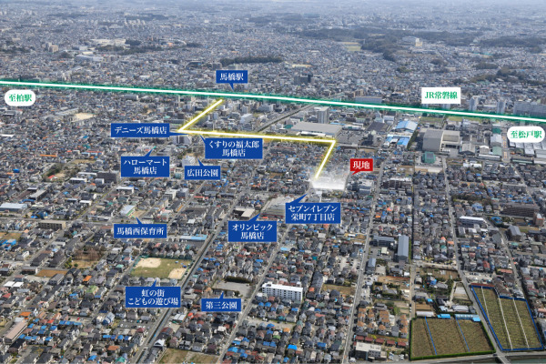 【予告広告】馬橋駅歩14分　サンテロジェ松戸栄町Ⅶ（全6区画）